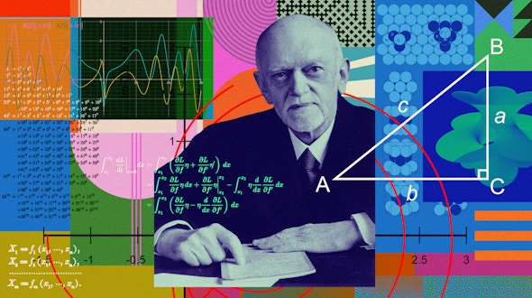 A portrait of David Hilbert