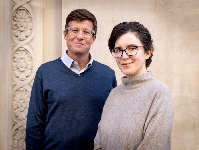 Portrait of Pivot Fellow Natasha Blitvić and her mentor, Roman Stocker.