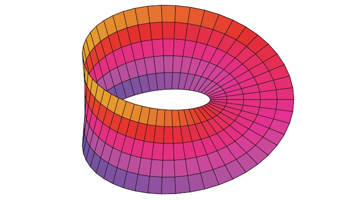 Illustration of a Möbius strip